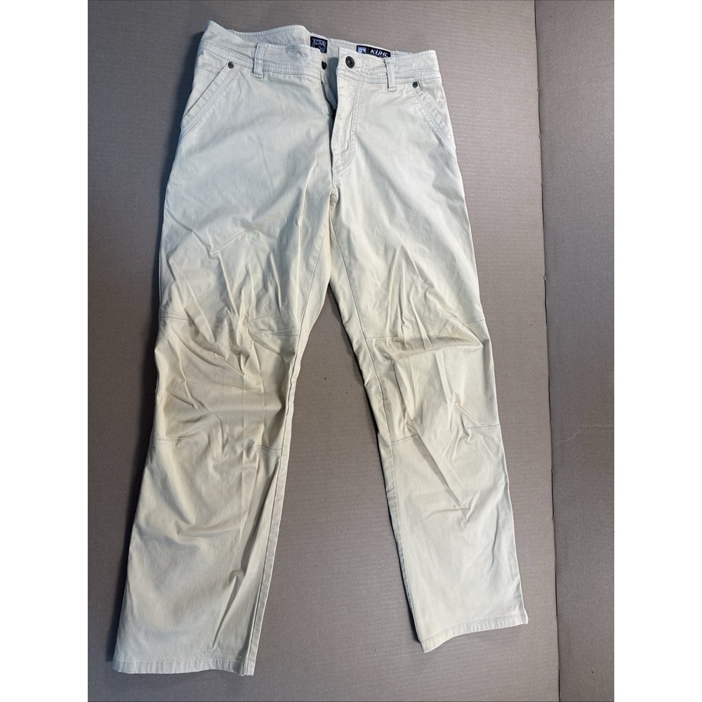 Kuhl Vintage Patina Dye Pants Mens Size 32x32 Beige Hiking Outdoors‎